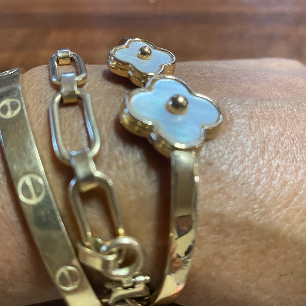 Aterri Glover plated goldNWT   women’s bracelet